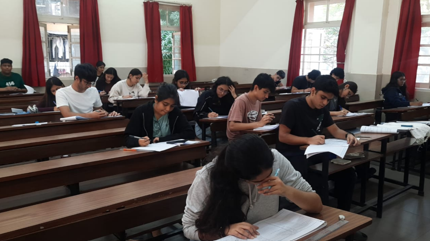 Mock exam hall Wadia's